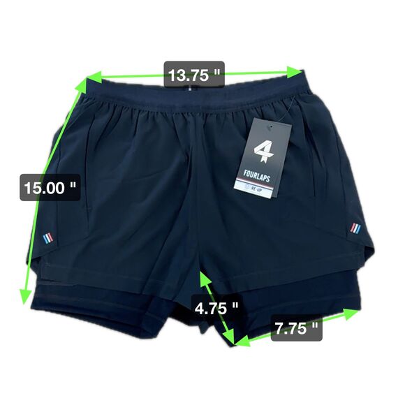 NWT* FourLaps Command Shorts in Black - Women's Small - Picture 7 of 7